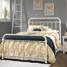 Kirkland Queen Bed Set - Soft White
